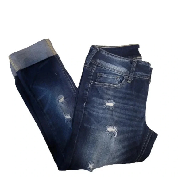 SO Heritage Blue Jeans with cuffs Boyfriend - Picture 1 of 10